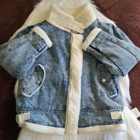 Sherpa lined jeans jacket - Picture 9 of 9